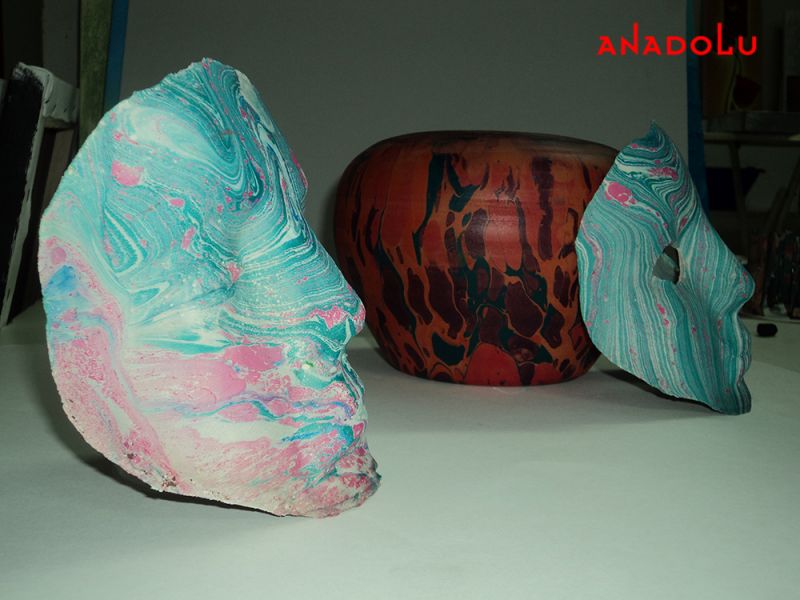 Ebru Desenli Maskeler Adana