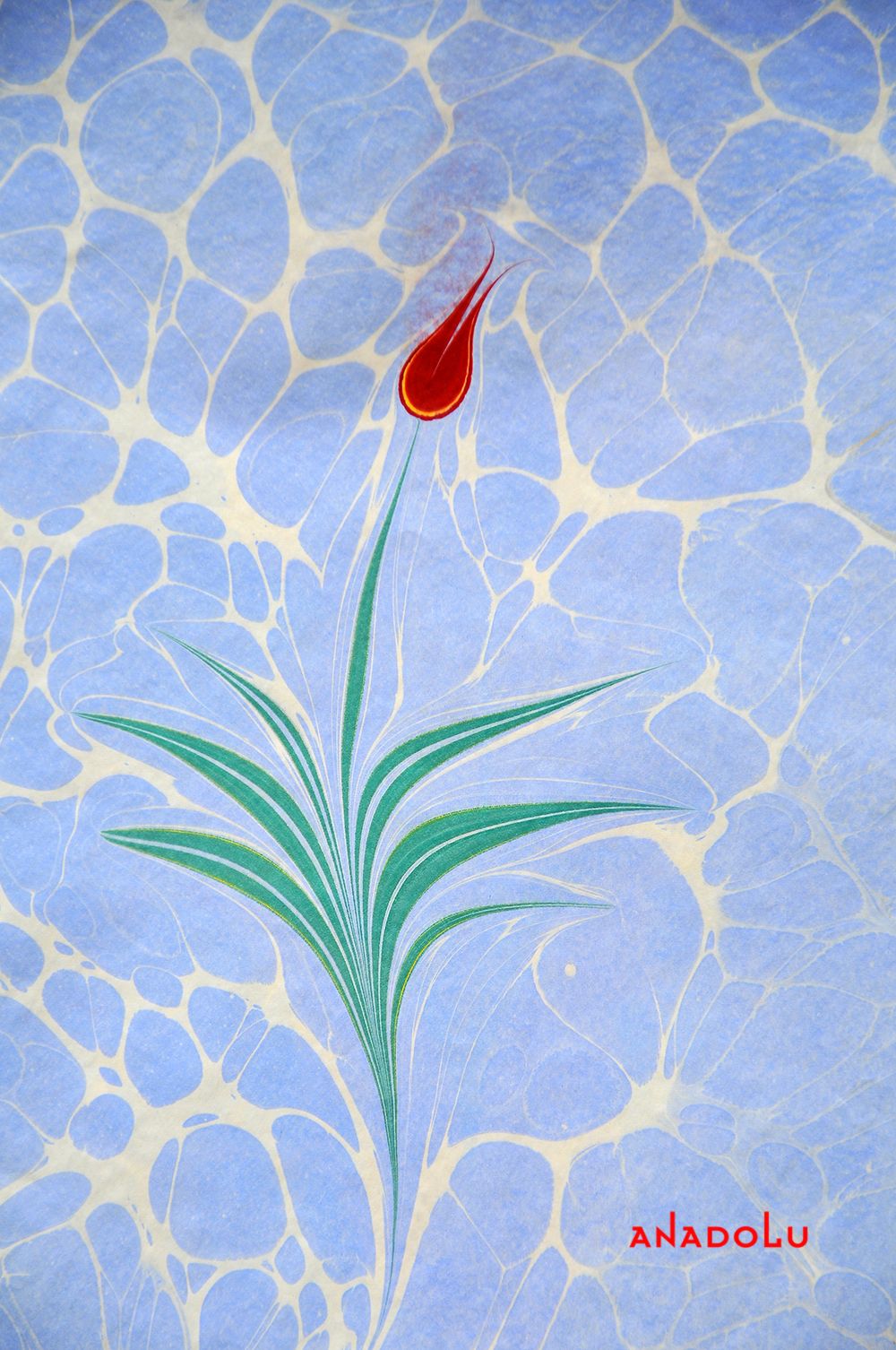 Ebru Sanatının Lale Örnekleri Adana