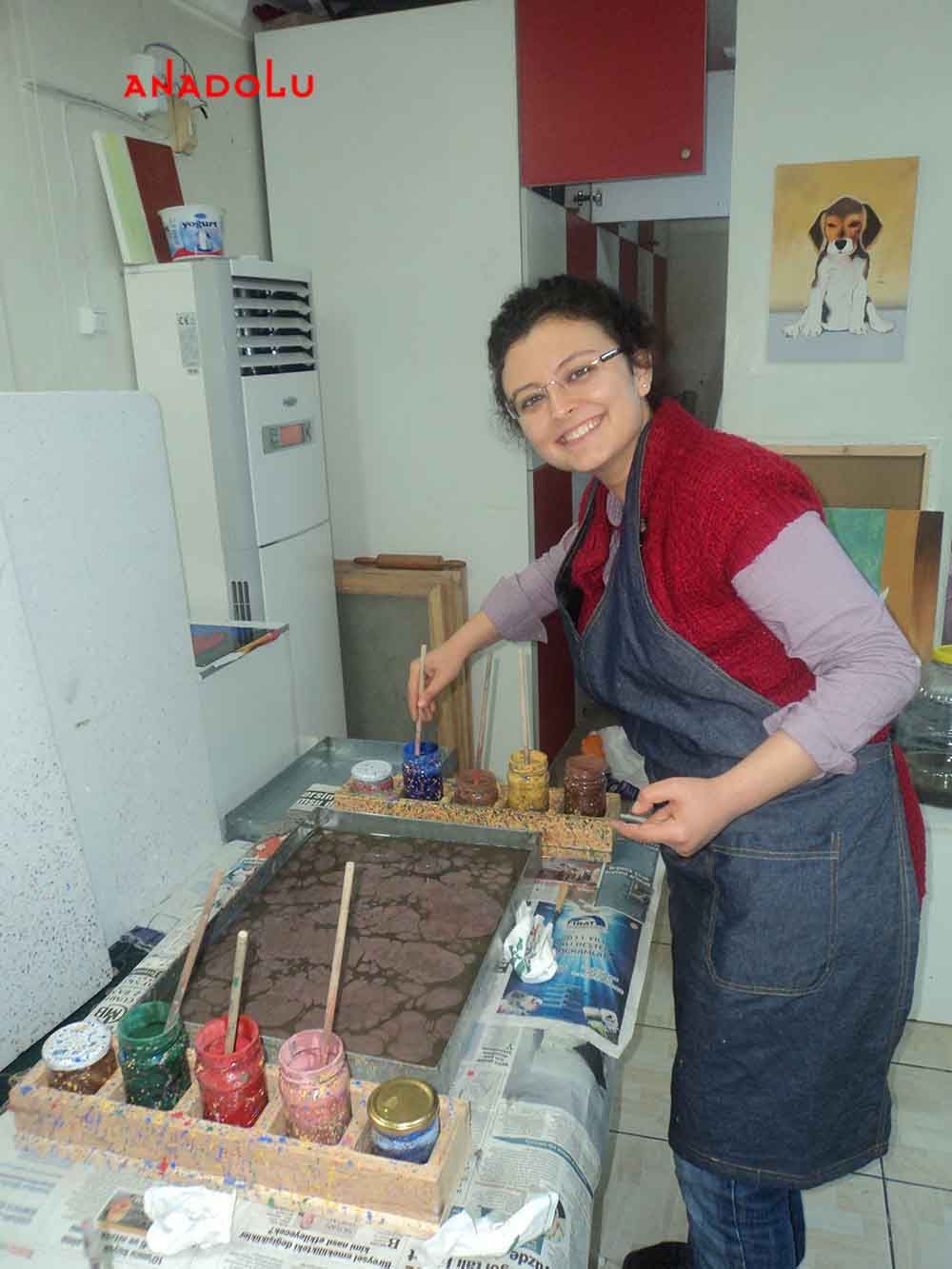 Yetişkinlerle Ebru Kursları Adana