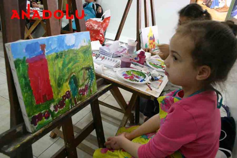 Çocuklara Yönelik Yağlı Boya Eğitimleri Adana