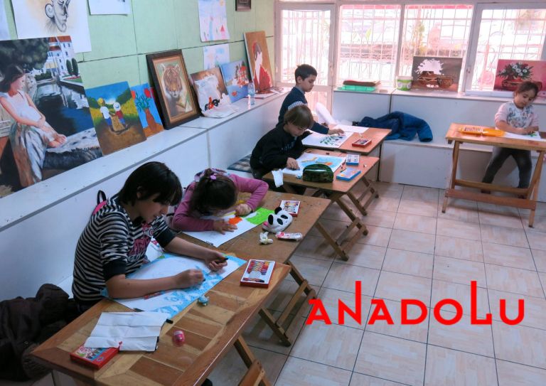 Çocuklar Resim Sanat Eğitimleri Adana