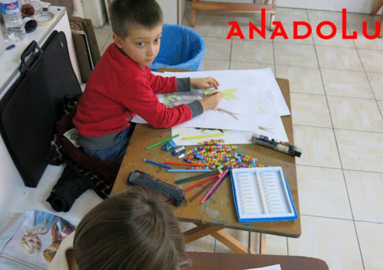 Çocuklar Resim Sanat Eğitimleri Adana