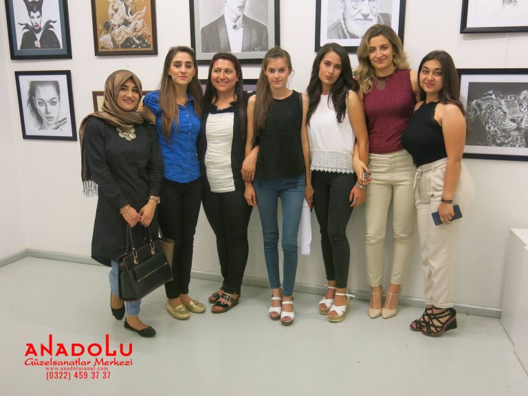 Güzel Sanatlar Hazırlık Kurs Sergisi Adana