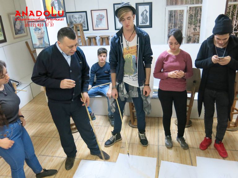 Anadolu Güzel Sanatlarda Modelden Desen Çizim Eğitimleri Adana