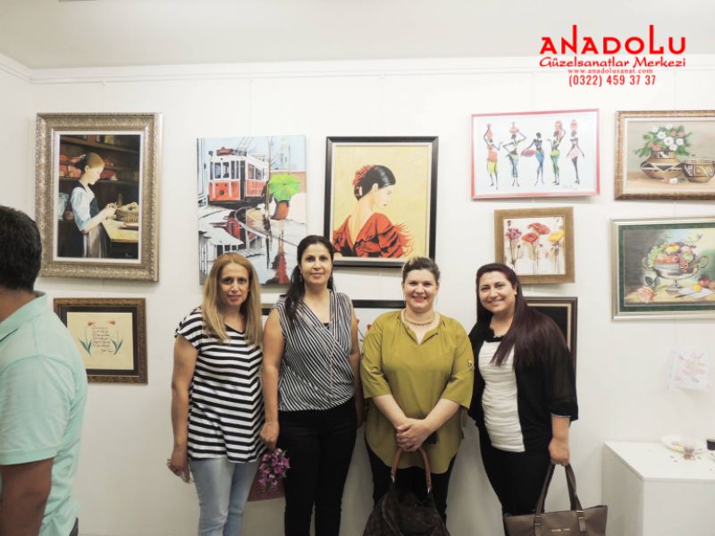 Hobi Grubu Resim Sergisi Adana