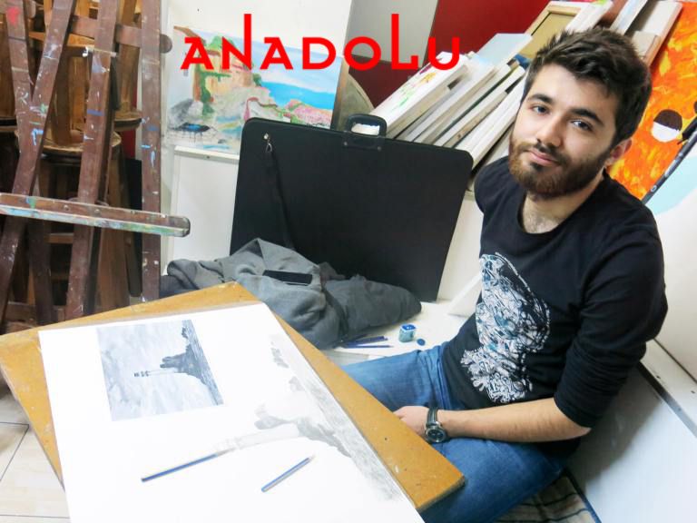 Karakalem Manzara Çizimleri Adana