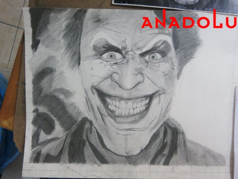 Karakalem Joker Çizimleri Adana