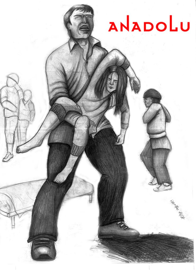 Karakalem Babası ve Kızı Adana