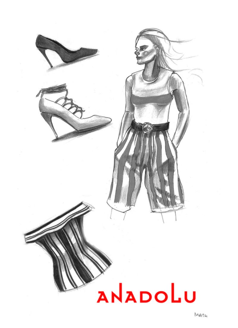 Karakalem İnsan Çizim Örnekleri İzmir