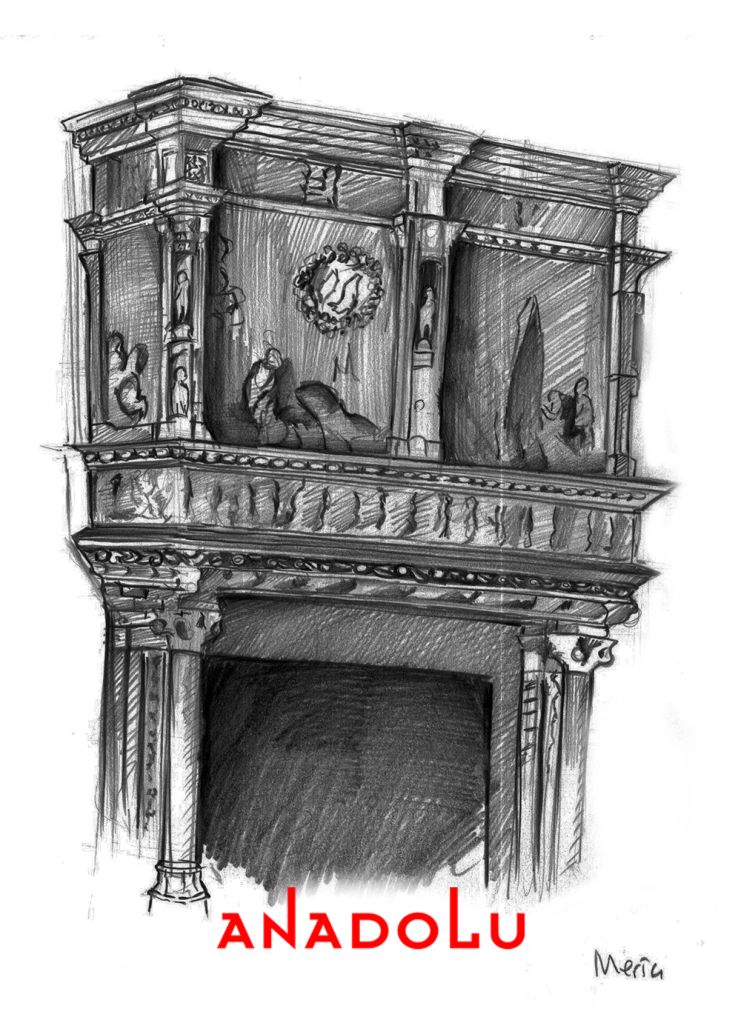 Karakalem Perspektif Çizim Örnekleri Adana