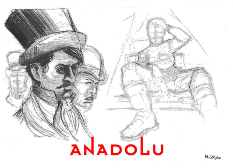 Karakalem İnsan Çizim Çalışmaları Adana