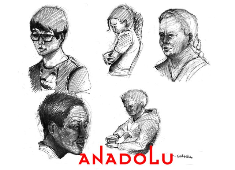 Karakalem Portre Çizimleri Adana