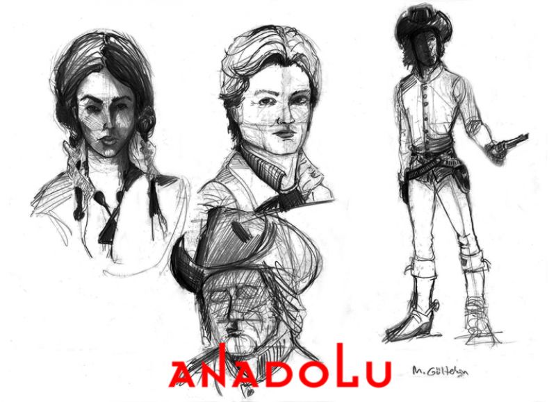 Karakalem Portre Çizimleri Adana