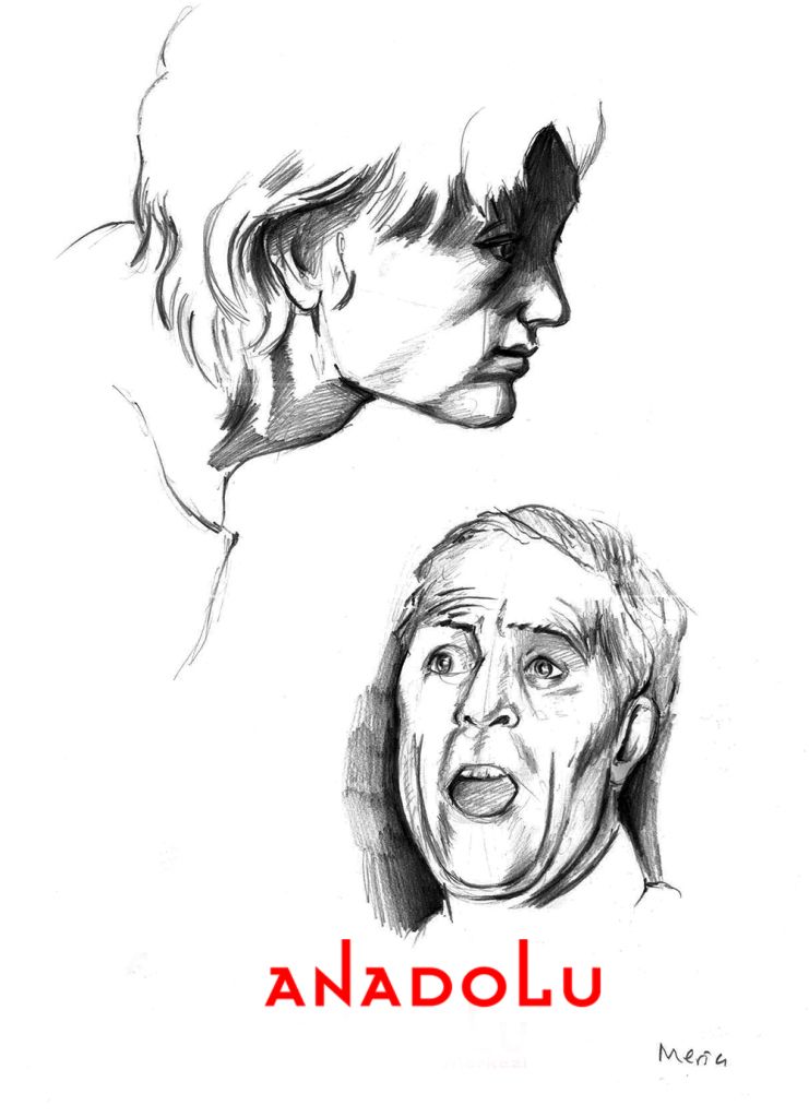 Kara kalem Portre Çalışmaları Örnekler Adana