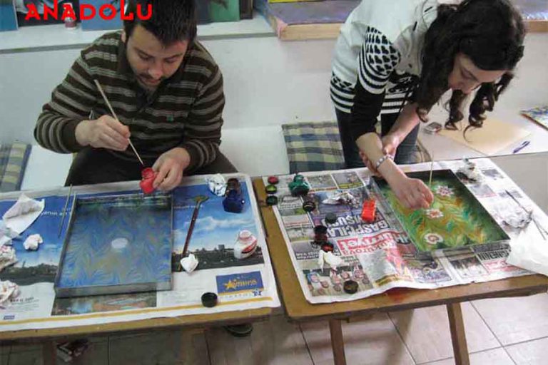 Ebru Sanatınla Neler Yaptık